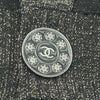 シャネル CHANEL ココマークボタンフリルニットベスト P53293 ブラック ナイロン レディース ベスト