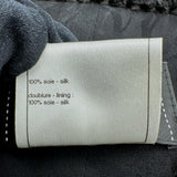 シャネル CHANEL パールボタンノースリーブワンピース P46193 ブラック シルク レディース ワンピース