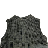 シャネル CHANEL パールボタンノースリーブワンピース P46193 ブラック シルク レディース ワンピース