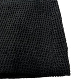 シャネル CHANEL パールボタンノースリーブワンピース P46193 ブラック シルク レディース ワンピース