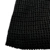 シャネル CHANEL パールボタンノースリーブワンピース P46193 ブラック シルク レディース ワンピース