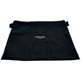 セリーヌ CELINE クラシックトリオンフバッグ ミディアム 187363 ブラック ゴールド金具 シャイニーカーフ レディース ショルダーバッグ