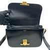 セリーヌ CELINE クラシックトリオンフバッグ ミディアム 187363 ブラック ゴールド金具 シャイニーカーフ レディース ショルダーバッグ