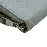 ルイ・ヴィトン LOUIS VUITTON ジッピーウォレット M11969 ウォッシュドブルー モノグラム・アンプラント レディース 長財布