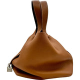 エルメス HERMES ピコタンロックMM Y刻印 ゴールド/エベンヌ シルバー金具 トリヨン/スイフト レディース ハンドバッグ