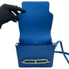 エルメス HERMES ロウリスミニ C刻印 ブルーゼリージュ ゴールド金具 エバーカラー レディース ショルダーバッグ