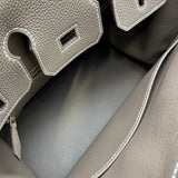 エルメス HERMES バーキン25 G刻印 エトゥープ ゴールド金具 トゴ レディース ハンドバッグ