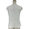 エルメス HERMES ノースリーブカットソー ホワイト コットン レディース カットソー