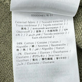 RED VALENTINO フリルスウェットシャツ XR3MF07J6E8 グリーン コットン レディース スウェット