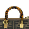 フェンディ FENDI バイザウェイミニ2WAYバッグ 8BS067 ブラウン ジャガード/レザー レディース ショルダーバッグ