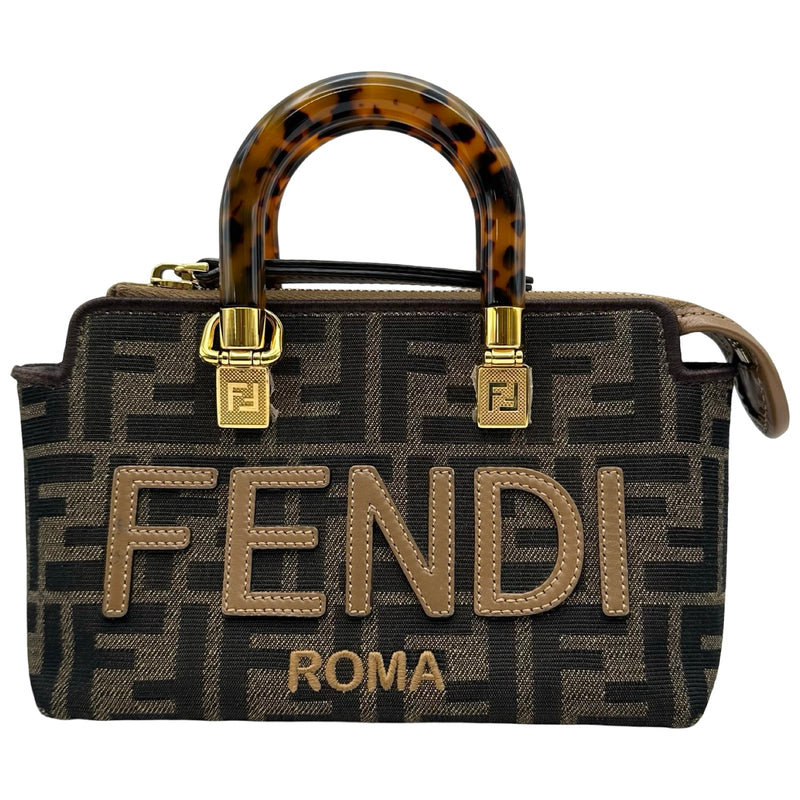 フェンディ FENDI バイザウェイミニ2WAYバッグ 8BS067 ブラウン