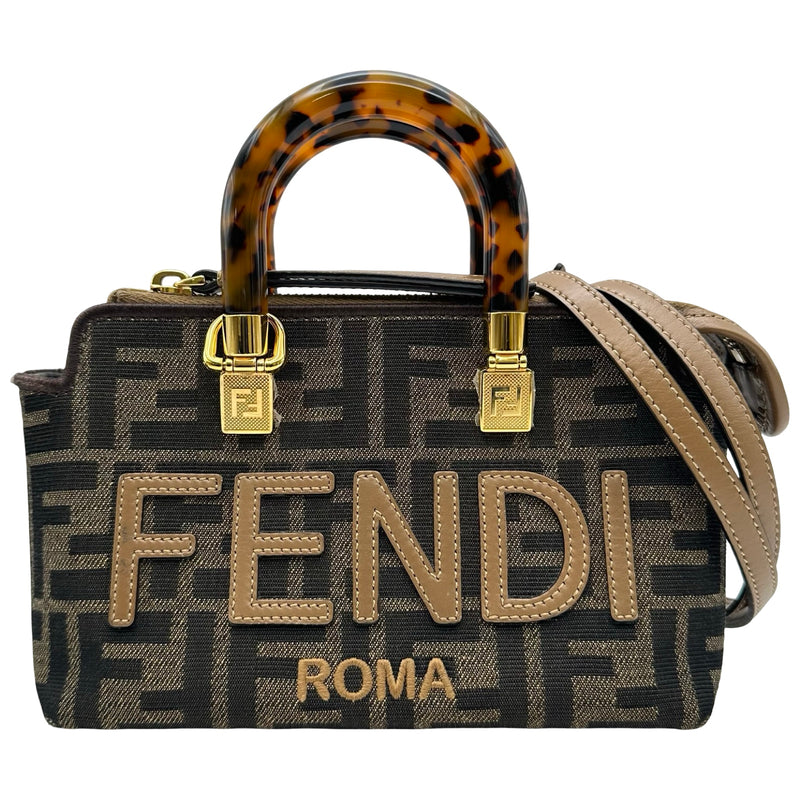 フェンディ FENDI バイザウェイミニ2WAYバッグ 8BS067 ブラウン