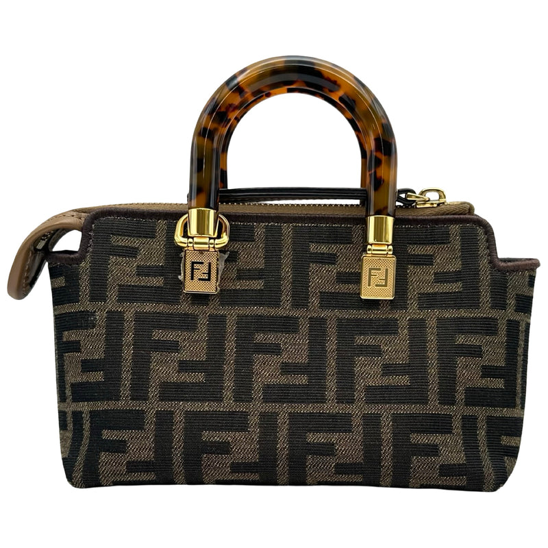 フェンディ FENDI バイザウェイミニ2WAYバッグ 8BS067 ブラウン