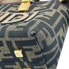 フェンディ FENDI バイザウェイミニ2WAYバッグ 8BS067 ブラウン ジャガード/レザー レディース ショルダーバッグ