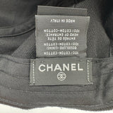 シャネル CHANEL ココマークベースボールキャップ ブラック コットン レディース その他ファッション雑貨