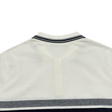 クリスチャン・ディオール Christian Dior フロントロゴ半袖ポロシャツ 143T10A4047 ホワイト コットン レディース ポロシャツ
