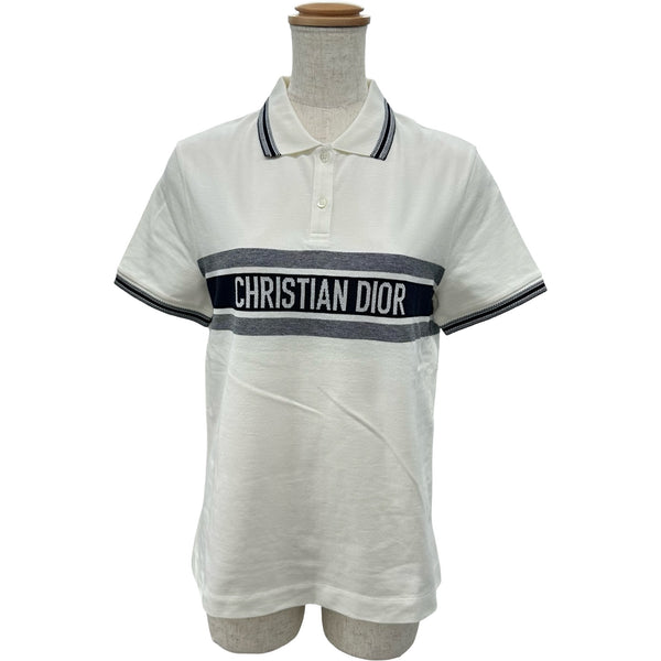 クリスチャン・ディオール Christian Dior フロントロゴ半袖ポロシャツ
