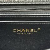シャネル CHANEL マトラッセ トップハンドルスモールフラップ AS5702 ブラック ゴールド金具 キャビアスキン レディース ショルダーバッグ