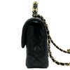シャネル CHANEL マトラッセ トップハンドルスモールフラップ AS5702 ブラック ゴールド金具 キャビアスキン レディース ショルダーバッグ