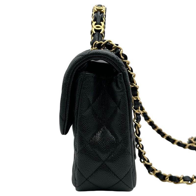 シャネル CHANEL マトラッセ トップハンドルスモールフラップ AS5702