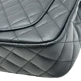 シャネル CHANEL マトラッセ トップハンドルスモールフラップ AS5702 ブラック ゴールド金具 キャビアスキン レディース ショルダーバッグ