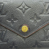 ルイ・ヴィトン LOUIS VUITTON ポルトフォイユ・ヴィクトリーヌ M64577 マリーヌルージュ モノグラム・アンプラント レディース 三つ折り財布