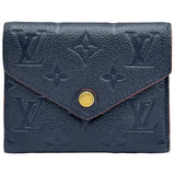 ルイ・ヴィトン LOUIS VUITTON ポルトフォイユ・ヴィクトリーヌ M64577 マリーヌルージュ モノグラム・アンプラント レディース 三つ折り財布