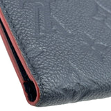 ルイ・ヴィトン LOUIS VUITTON ポルトフォイユ・ヴィクトリーヌ M64577 マリーヌルージュ モノグラム・アンプラント レディース 三つ折り財布