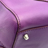 フルラ FURLA アルテーシアショルダーバッグ パープル シルバー金具 レザー レディース ショルダーバッグ