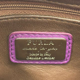 フルラ FURLA アルテーシアショルダーバッグ パープル シルバー金具 レザー レディース ショルダーバッグ