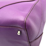 フルラ FURLA アルテーシアショルダーバッグ パープル シルバー金具 レザー レディース ショルダーバッグ