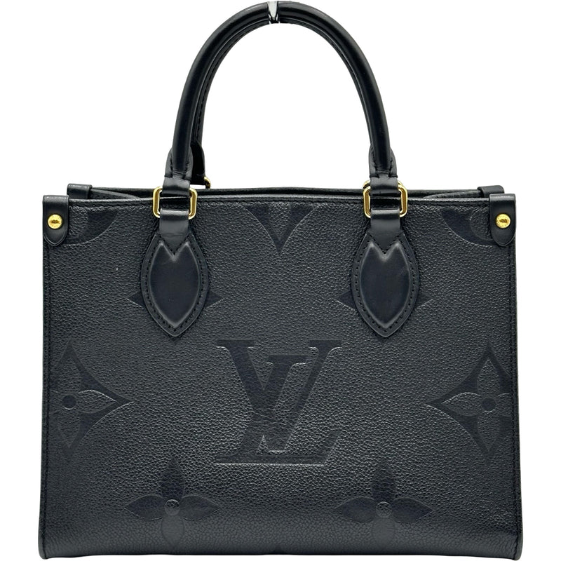 ルイ・ヴィトン LOUIS VUITTON オンザゴーPM M45653 ブラック アン