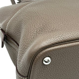 エルメス HERMES ボリード31 □Q刻印 エトゥープ シルバー金具 トリヨン レディース ショルダーバッグ