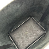 エルメス HERMES ピコタンロックPM G刻印 ブラック ゴールド金具 トリヨン レディース ハンドバッグ