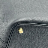 エルメス HERMES ピコタンロックPM G刻印 ブラック ゴールド金具 トリヨン レディース ハンドバッグ