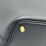 エルメス HERMES ピコタンロックPM G刻印 ブラック ゴールド金具 トリヨン レディース ハンドバッグ