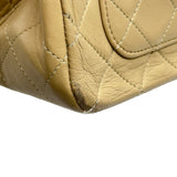 シャネル CHANEL マトラッセチェーンショルダー 1番台 ベージュ ゴールド金具 ラムスキン レディース ショルダーバッグ