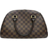 ルイ・ヴィトン LOUIS VUITTON リベラMM N41434 ブラウン ダミエ・エベヌ レディース ハンドバッグ