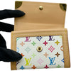 ルイ・ヴィトン LOUIS VUITTON ポルトモネ・プラ M92657 マルチカラー モノグラム・マルチカラー レディース コインケース