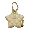 シャネル CHANEL ココマーク スターバッグチャーム AP4985 アイボリー ラムスキン レディース チャーム
