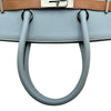 エルメス HERMES バーキン35アルルカン □P刻印 ウルトラヴァイオレット/ブルーラン/エタン シルバー金具 トリヨン レディース ハンドバッグ
