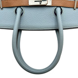 エルメス HERMES バーキン35アルルカン □P刻印 ウルトラヴァイオレット/ブルーラン/エタン シルバー金具 トリヨン レディース ハンドバッグ