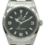 ロレックス ROLEX エクスプローラー1 14270 ブラック ステンレススチール 自動巻き メンズ 腕時計