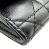 クリスチャン・ディオール Christian Dior My Dior Glycine ウォレット S09660NMJ_M900 ブラック ゴールド金具 ラムスキン レディース 三つ折り財布