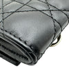 クリスチャン・ディオール Christian Dior My Dior Glycine ウォレット S09660NMJ_M900 ブラック ゴールド金具 ラムスキン レディース 三つ折り財布
