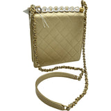 シャネル CHANEL マトラッセロゴチェーンショルダー 29番台 ゴールド ゴールド金具 ラムスキン レディース ショルダーバッグ