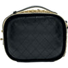 シャネル CHANEL マトラッセ2WAYチェーンショルダー 27番台 ブラック/アイボリー ゴールド金具 カーフスキン レディース ショルダーバッグ