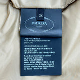 プラダ PRADA テクニカルグリース フーディージャケット 292350 キャメル ポリエステル レディース その他アウター