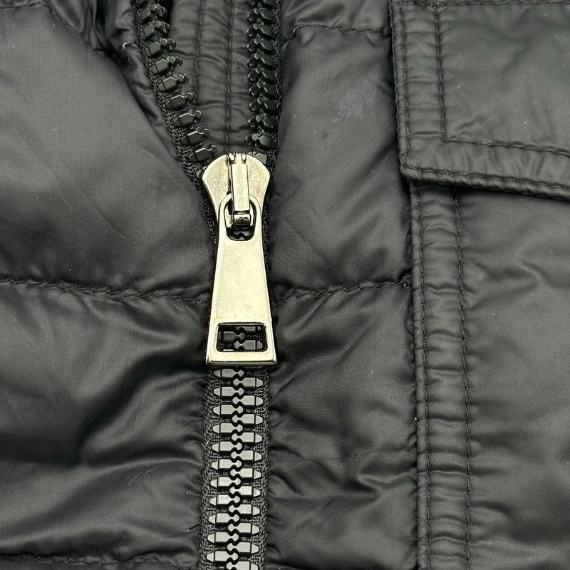 モンクレール MONCLER GLYCINE ライトダウンベスト ブラック ナイロン