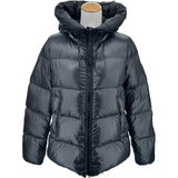 モンクレール MONCLER SERITTES ダウンジャケット ブラック ナイロン レディース ダウンジャケット